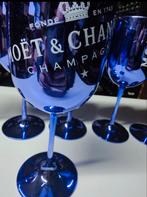Moët & Chandon acryl glazen blauw/paars, Ophalen, Nieuw