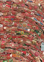 Lot de 1000 anciens bracelets à cigares, voir photos, n 17,, Comme neuf, Enlèvement ou Envoi, Bagues de cigare