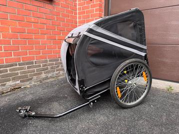 Hondenfietskar, Fietsen en Brommers, Ophalen, Gebruikt, Hondenkar, Opvouwbaar