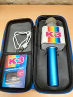K3 karaoke microfoon als nieuw, Ophalen, Zo goed als nieuw, Draadloos
