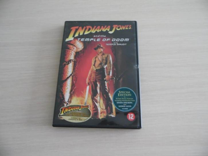 INDIANA JONES ET LE TEMPLE MAUDIT, CD & DVD, DVD | Aventure, Comme neuf, À partir de 12 ans, Envoi