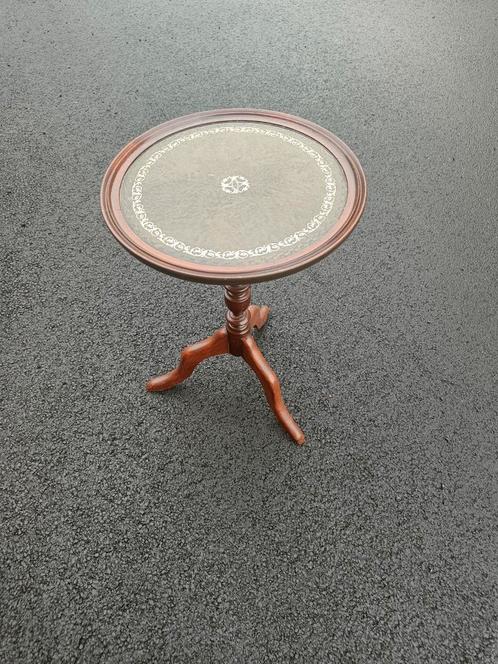 Antieke Engels wijntafel / bijzettafel, Antiek en Kunst, Antiek | Meubels | Tafels, Ophalen of Verzenden