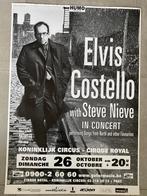 Poster Elvis Costello in Koninklijk Circus, Comme neuf, Enlèvement ou Envoi