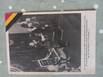 Postkaart nagedachtenis koning Albert 1 beschikbaar voor biedingen