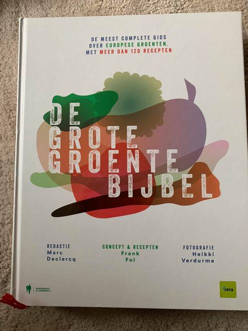 De grote groentebijbel . Frank Fol, Livres, Livres de cuisine, Comme neuf, Enlèvement ou Envoi