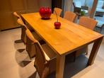 Prachtige eetkamer, dressoir en tafel met 6 stoelen, Ophalen, Gebruikt, Modern, 4 tot 6 stoelen