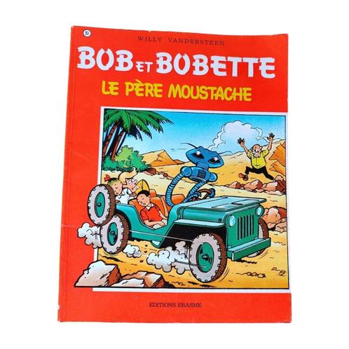 BD rare – Bob Et Bobette Le père moustache Édition 1992 Rare, Boeken, Stripverhalen, Gelezen, Eén stripboek, Verzenden