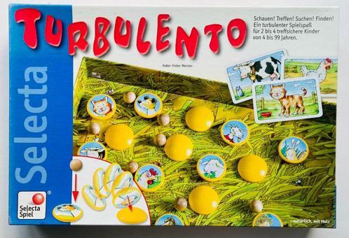 TURBULENTO - jeu d’adresse et de mémoire Selecta, Kinderen en Baby's, Speelgoed | Educatief en Creatief, Gebruikt, Ophalen of Verzenden