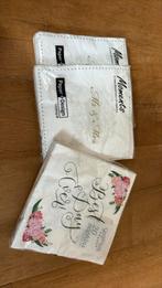 Serviettes huwelijksfeest, Huis en Inrichting, Ophalen of Verzenden, Nieuw