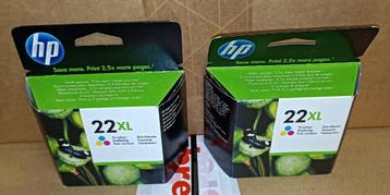 HP 22XL inkjet cartridges beschikbaar voor biedingen