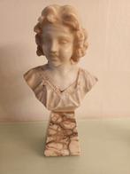 sculture en marbre et albâtre, Antiek en Kunst, Kunst | Beelden en Houtsnijwerken, Ophalen of Verzenden