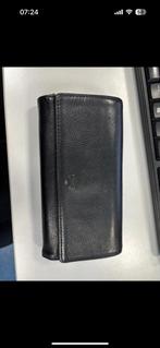 Fossil portemonnee, Gebruikt, Zwart, Leder, Ophalen