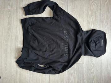 Essentials Hoodie – Zwart – L – Nieuw beschikbaar voor biedingen