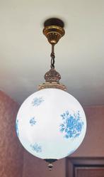 Antieke hanglamp, Ophalen, Gebruikt, Glas, Art deco