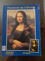 Puzzel Leonardo Mona Lisa 1000 stukjes, Ophalen of Verzenden, Gebruikt