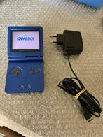 Nintendo GBA SP Blue / Blauw, Games en Spelcomputers, Game Boy Advance SP, Gebruikt, Ophalen of Verzenden