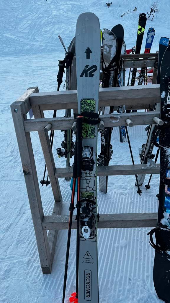 K2 Reckoner, Sport en Fitness, Skiën en Langlaufen, Zo goed als nieuw, Ski's, Ski, Overige merken, 160 tot 180 cm, Ophalen of Verzenden