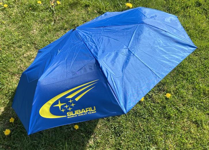 Subaru Rally Team Promo paraplu, Auto-onderdelen, Motor en Toebehoren, Subaru, Nieuw, Verzenden