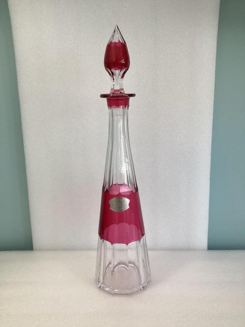 Karaf in kristal Val Saint Lambert. 048/Fa., Antiek en Kunst, Antiek | Glaswerk en Kristal, Ophalen