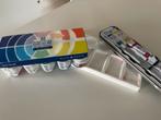 Plakaatverf + Acrylverf + mengpaneeltje, Hobby en Vrije tijd, Ophalen, Gebruikt