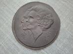 medaille  Koningin Elisabeth en Koningin Fabiola, Verzenden, Zo goed als nieuw, Overige typen