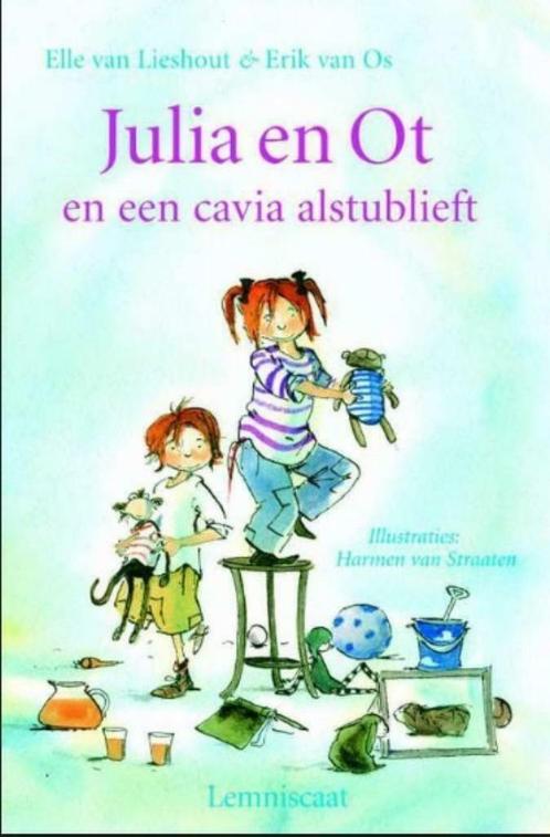 Julia en Ot en een cavia alstublieft - Elle van Lieshout, Boeken, Kinderboeken | Jeugd | onder 10 jaar, Zo goed als nieuw, Ophalen of Verzenden