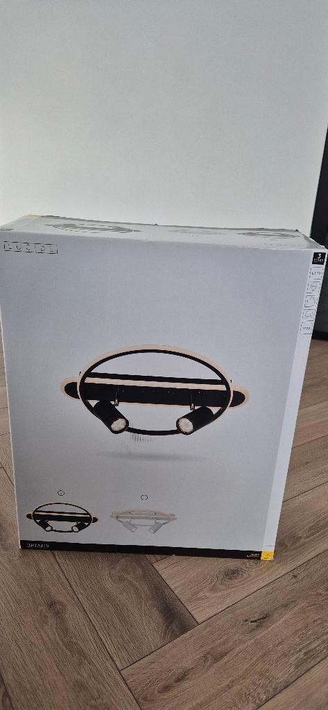 Plafonnier noir éclairage LED avec spots orientables NEUF, Maison & Meubles, Lampes | Plafonniers, Neuf, Enlèvement