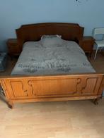 Bed, matras, lattenbodem, nachtkastjes, Huis en Inrichting, Slaapkamer | Complete slaapkamers, Ophalen, Gebruikt, Tweepersoons