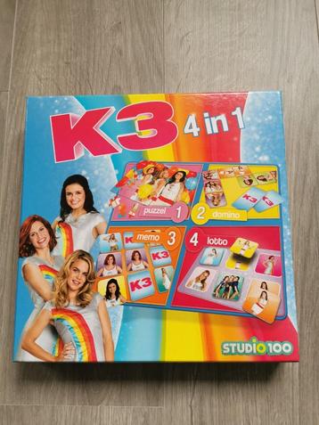 K3 spellendoos 4 in 1 beschikbaar voor biedingen