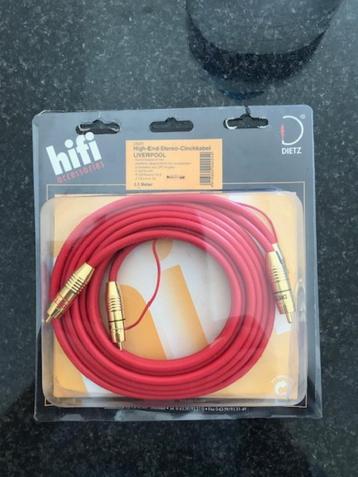 Dietz 24225  -  2,5m RCA-cable beschikbaar voor biedingen