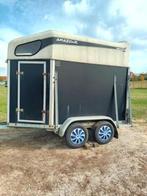 2paardstrailer, Ophalen, Gebruikt, Hout, 2-paards trailer