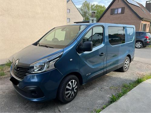 Renault trafic dubbele cabine 2016, Auto's, Renault, Particulier, Trafic, Trekhaak, Diesel, Euro 6, Overige carrosserie, 4 deurs