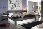 Moderne bedden 180 met opbergruimte Snelle levering. Netbed, Verzenden, Wit, 180 cm, 200 cm