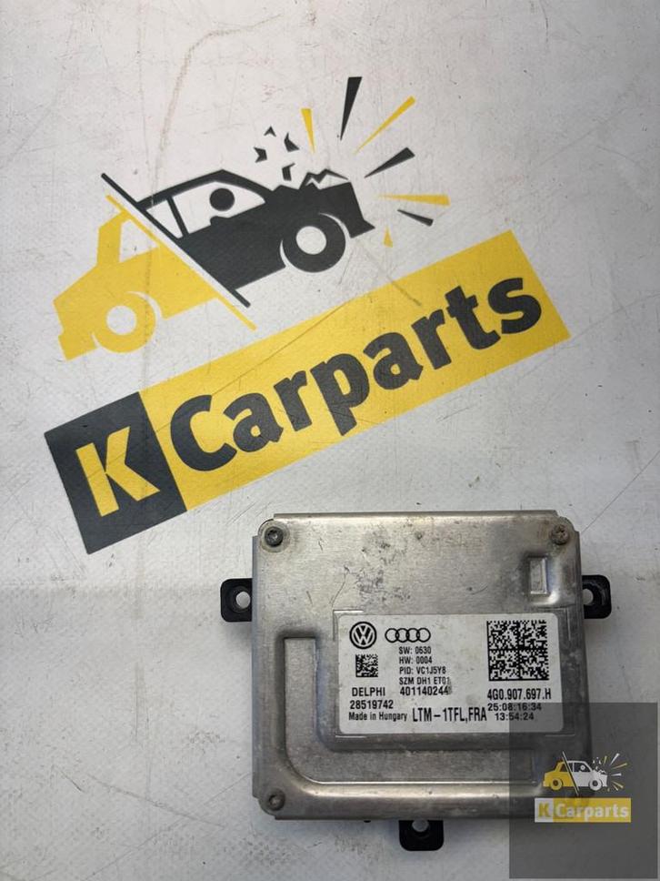 VW Audi Koplamp module Origineel 4G0907697H, Auto-onderdelen, Verlichting, Gebruikt
