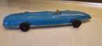 oude zeldzame racewagen met piloot, blauw, Antiek en Kunst, Verzenden