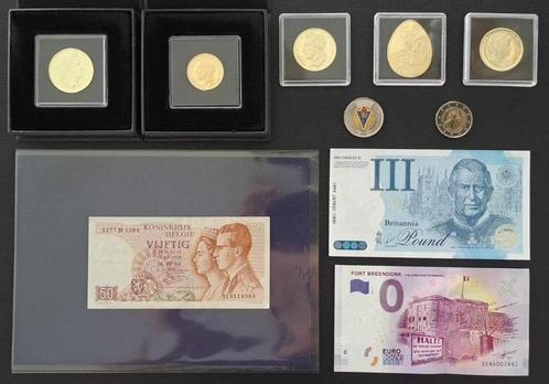 Lot munten en biljetten (apart verkrijgbaar), Postzegels en Munten, Munten en Bankbiljetten | Verzamelingen, Munten en Bankbiljetten