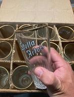 Stella glazen “ribbekes”, Verzamelen, Glas en Drinkglazen, Ophalen, Zo goed als nieuw, Bierglas
