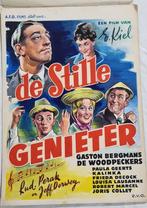 Origineel van affiche De Stille Genieter, Cassiers, Bergmans, Verzamelen, Posters, Ophalen of Verzenden, Gebruikt