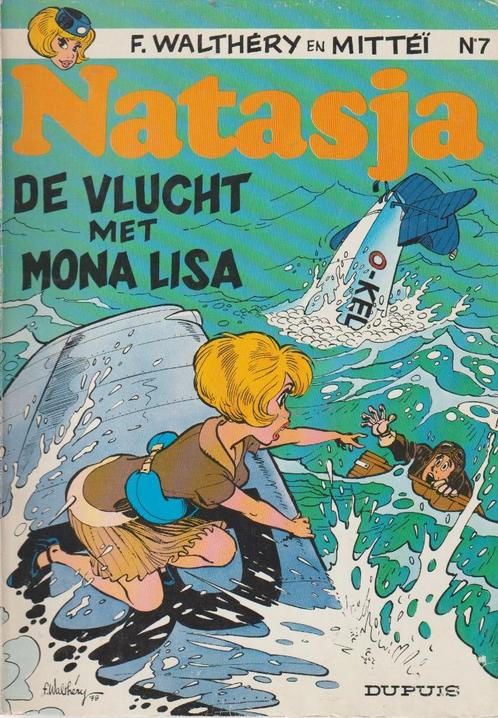 Strip - Natasja nr. 7 - De vlucht met Mona Lisa., Livres, BD, Enlèvement ou Envoi