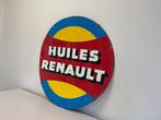 Renault oud origineel reclamebord, Verzamelen, Reclamebord, Gebruikt, Ophalen of Verzenden