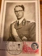 Carte Maximum Roi Baudouin, Collections, Enlèvement ou Envoi, 1960 à 1980, Affranchie