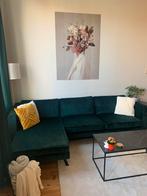 Velvet hoekbank, Huis en Inrichting, Ophalen, Hoekbank