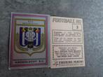 PANINI FOOTBALL 80 embleem ANDERLECHT sticker voetbal 1980, Verzenden, Zo goed als nieuw, Sticker
