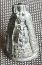 Statue miniature d'un saint dans un étui en métal, Enlèvement ou Envoi