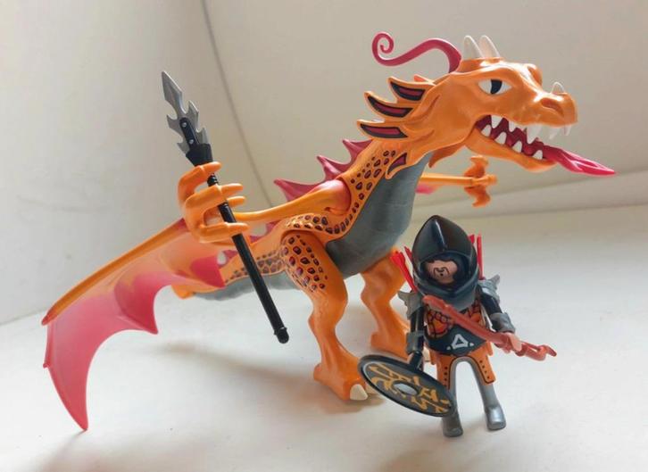 Playmobil 5483 Dragon d'or avec soldat, Enfants & Bébés, Jouets | Playmobil, Comme neuf, Ensemble complet, Enlèvement ou Envoi