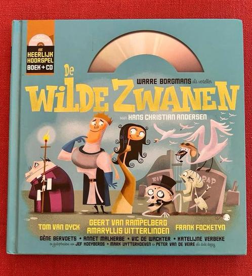 Audioboek CD Het Geluidshuis Paul Wauters - De Wilde zwanen, Boeken, Kinderboeken | Jeugd | onder 10 jaar, Zo goed als nieuw, Ophalen of Verzenden