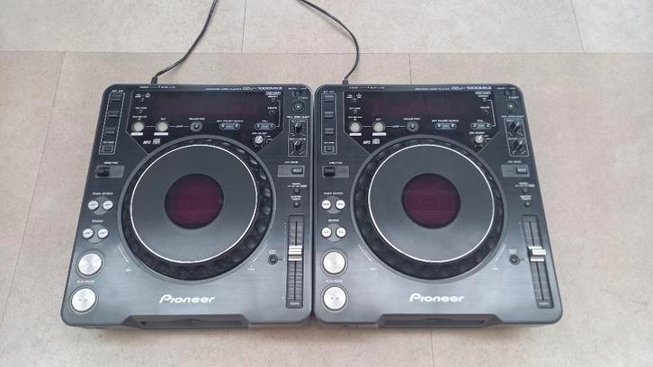Pioneer CDJ 1000 MK3 (set) (als nieuw), Musique & Instruments, DJ sets & Platines, Comme neuf, DJ-Set, Pioneer, Enlèvement