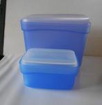 Tupperware: ensemble de 2 boîtes à bascule, Bleu, Boîte, Enlèvement ou Envoi, Neuf