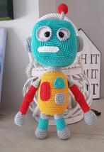 Gehaakte robot, Hobby & Loisirs créatifs, Tricot & Crochet, Comme neuf, Enlèvement ou Envoi