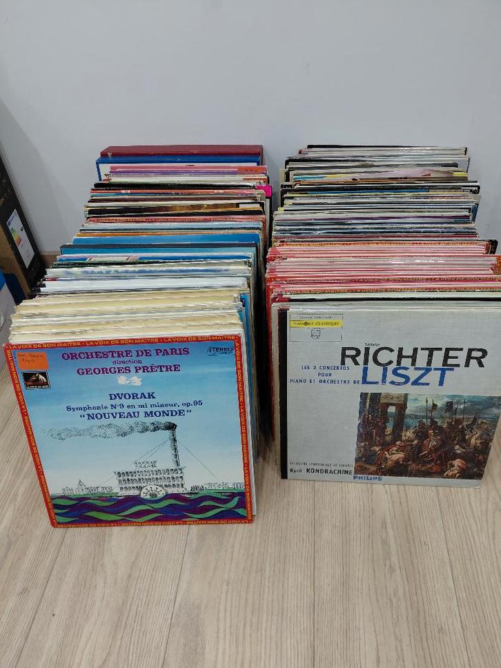 Lot de vinyles Classic 250 pièces, 33 tours, CD & DVD, Vinyles | Classique, Utilisé, Enlèvement